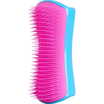 Kartáč pro zvířata Tangle Teezer Pet Teezer De-Shedding & Dog Grooming Brush velký kartáč k vyčesávání dlouhé a hrubé srsti mazlíčků Blue / Pink