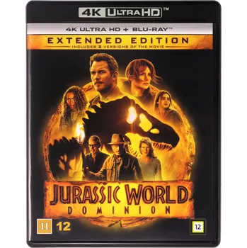 Jurassic World Dominion Blu-ray 4K disk