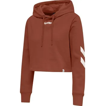 Dámská móda Mikina s kapucí Hummel LEGACY WOMAN CROPPED HOODIE 212561-8161 Velikost XS