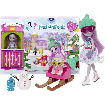 ENCHANTIMALS ADVENTNÍ KALENDÁŘ 24 Překvapení Mattel HHC21
