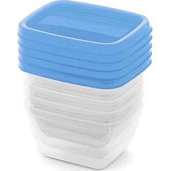 Dóza na potraviny CURVER VEDO Set 5x0,25L dózy, 11x9x6cm, modrá 03844-051 free_store_pickup