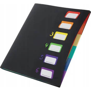 POŘADAČ NA DOKUMENTY ORGANIZÉR S PŘIHRÁDKAMI A4 VODĚODOLNÝ