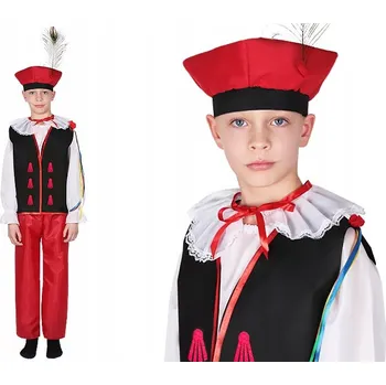 Karnevalový kostým KOSTÝM KRAKOWSKI LIDOVÝ KRAKOWIAK GÓRAL 98-110 4e