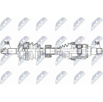 Hnací hřídel - poloosa NTY NPW-TY-196