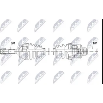 Poloosa kola Hnací hřídel - poloosa NTY NPW-CT-175