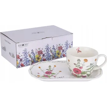 Šálek 430 ml s velkým podšálkem (12)