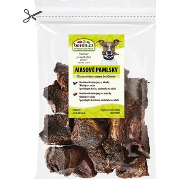 Pamlsek pro psa Mapes Mufloní sušené maso 100 g Váha: 100 g