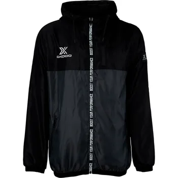 Pánská softshellová bunda Oxdog BOOST LIGHT JACKET Bunda S, černá / šedá