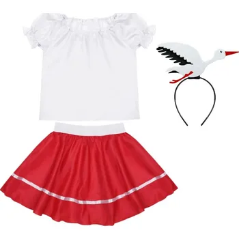 Karnevalový kostým Kostým čáp twojestroje_pl vel. 12 128