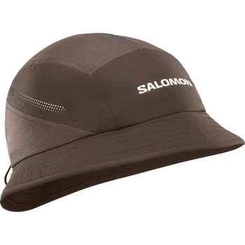 Klobouk Salomon Shkout Bucket hat U coffee bean C27680 unisex outdoorový prodyšný klobouk - L/XL