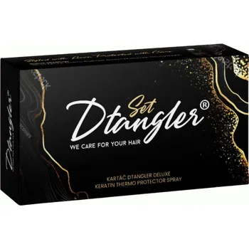 Kosmetická sada Dtangler Deluxe Hair Box dárková sada pro snadné rozčesání a zdravé vlasy 1 ks