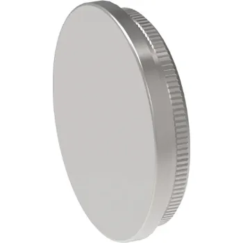 Zábradlí Hahn Steel Ukončení madla pro sloupek Ø 42,4 × 2,0 mm – plná záslepka, nerez AISI 304, brus