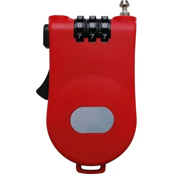 Zámek na kolo Lifefit Multi BA-ZAM-MUL-01 červený