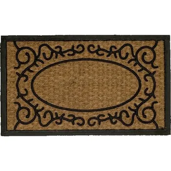 Rohožka Gumová kokosová rohožka TRU 45x75 cm s gumovým rámem