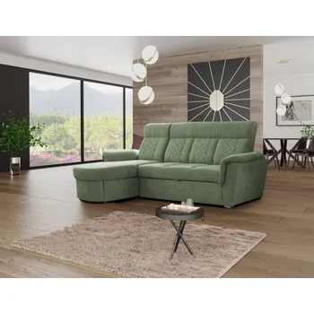 Sedací souprava FALCO Sedací souprava s otomanem Karera univerzální zelená