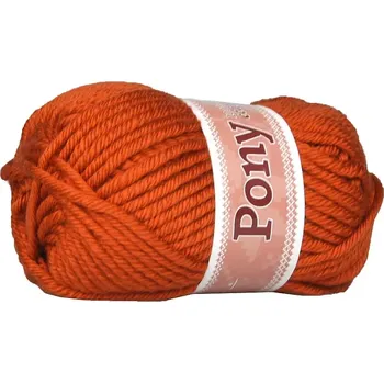 Příze Pony NGM extra silná příze 1107 rezatá