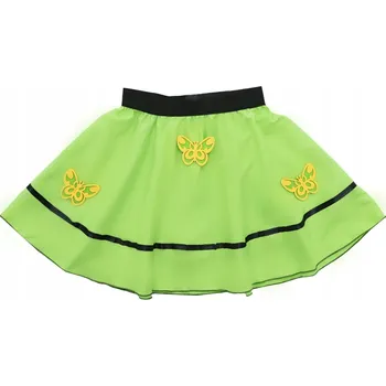 Dámská sukně SUKNĚ MOTÝLCI KOSTÝM MOTÝL PŘEVLEK PANÍ JARO PLES JARO ZELENÁ S/M