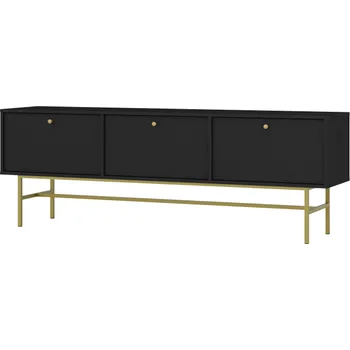 Televizní stolek FALCO Televizní stolek Taya 303 3 černý grafit