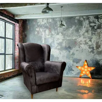 Křeslo FALCO Křeslo Andrej světle hnědá