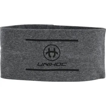 Florbal Unihoc Headband ALLSTAR wide dark grey Čelenka tmavě šedá