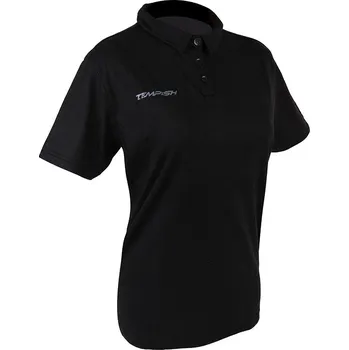 Tempish TEEM 2 POLO SHIRT Florbalové polo tričko XL, Žena, černá