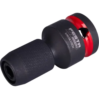 Rázový adaptér GOLA 1/2" na HEX 1/4", Cr-Mo, FESTA INDUSTRY