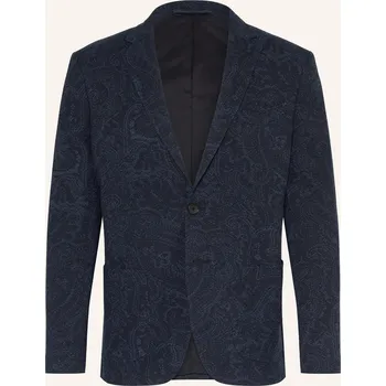 Pánské sako Etro Pánské Sako Z Džersejové Tkaniny Extra Slim Fit, tmavě...