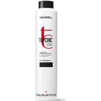 Barva na vlasy Goldwell Topchic Zero Hair Color barva na vlasy bez amoniaku 250 ml, 6N