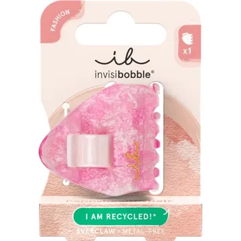 Ozdoba do vlasů Invisibobble Everclac S Pink Crush skřipec do vlasů bez kovu 1 ks, Pink Crush