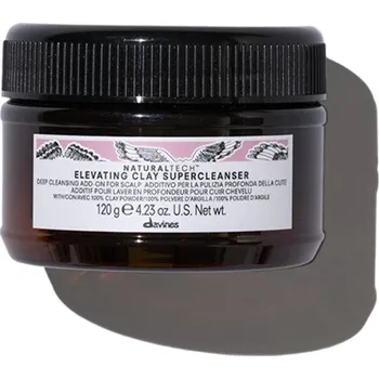 Šampon Davines NaturalTech Elevating Clay Supercleanser 100% přírodní čistící jílový prášek 120 g