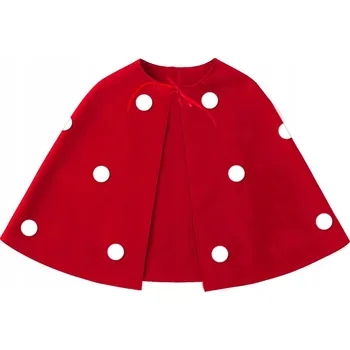 Pláštěnka PLÁŠŤ MUCHOMŮRKA PONGEE ČERVENÝ XL