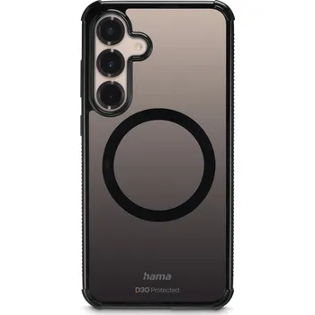 Pouzdro na mobilní telefon Hama Extreme Protect, kryt pro Samsung Galaxy S25, magnetický, D3O, černý