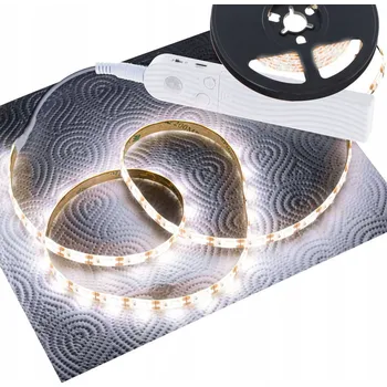 LED páska LED pásek na baterie USB s pohybovým senzorem 1M teplá bílá - vysoká kvalita