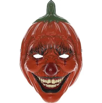 Party dekorace Děsivá dýňová klaunská maska, strašidelná dýňová klaunská maska, halloweenské rekvizity na cosplay