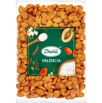 Sušená potravina Diana Company Mandle pražené solené s chilli Valencia 500g