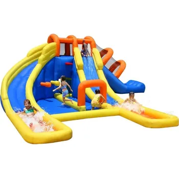 Skákací hrad Happy Hop Velký vodní aqua park s velkým bazénem Happy Hop