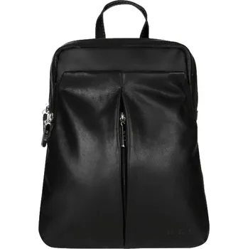Městský batoh ESTELLE Dámský kožený batoh do města Diana černý