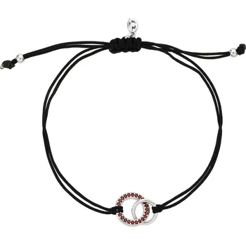 Řetízek Český Granát Jan Kos Jewellery Stříbrný náramek 16058945003