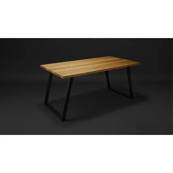 Jídelní stůl Jídelní stůl RIGEL Jasanové dřevo / Rovná hrana / 120cm