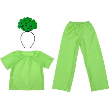 Karnevalový kostým KOSTÝM SALÁT ZELENINA PŘEVLEK SALÁTU 116-128