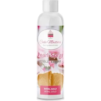 Barva ve spreji perleťová 100ml, kralovská zlatá - Cake Masters