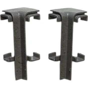 soklová lišta Roh IN vnitřní Soklové lišty SPC RIGID Beton šedý 2 ks