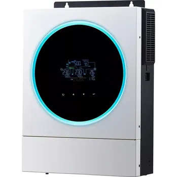 solární měnič Kombi měnič Axpert VM IV 48V 5600W (Vysokonapěťový kombinovaný měnič pro možnost nabíjení akumulátorů z veřejné sítě nebo agregátu)