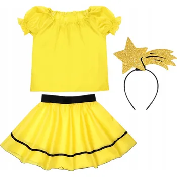 Karnevalový kostým KOSTÝM HVĚZDA BETLÉMSKÁ BETLÉM 116-128 4 díly