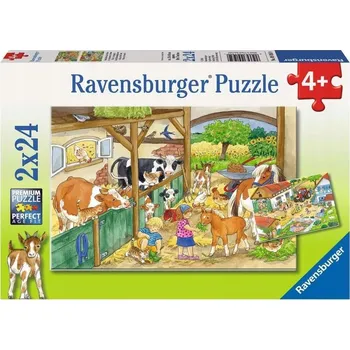 Puzzle Ravensburger Puzzle 24 dílků Puzzle Šťastný venkovský život