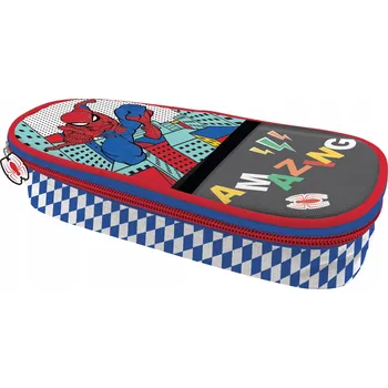 Penál Školní penál pouzdro s klopou Spider-Man Beniamin