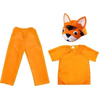 Karnevalový kostým KOSTÝM TYGR TYGŘÍK KALHOTY ČEPICE 98-110