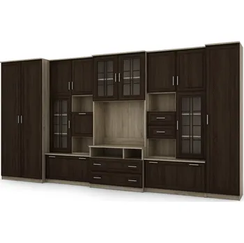 Obývací stěna Nábytek do obývacího pokoje eMeblast dub sonoma