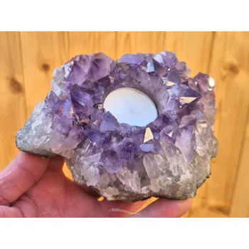 Svícen Svícen z ametystu 831g Brazílie