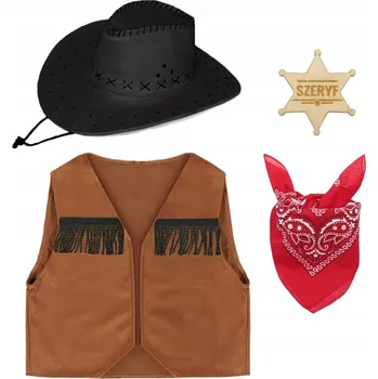 Karnevalový kostým Kostým Kovboj kostýmově vel. 128